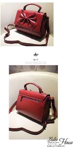 มาใหม่ พร้อมส่ง กระเป๋า Luluhouse รุ่น L118-02blaR14R  กระเป๋าสวยเกาหลี มี 2 สีให้เลือก ดีไซน์สวย